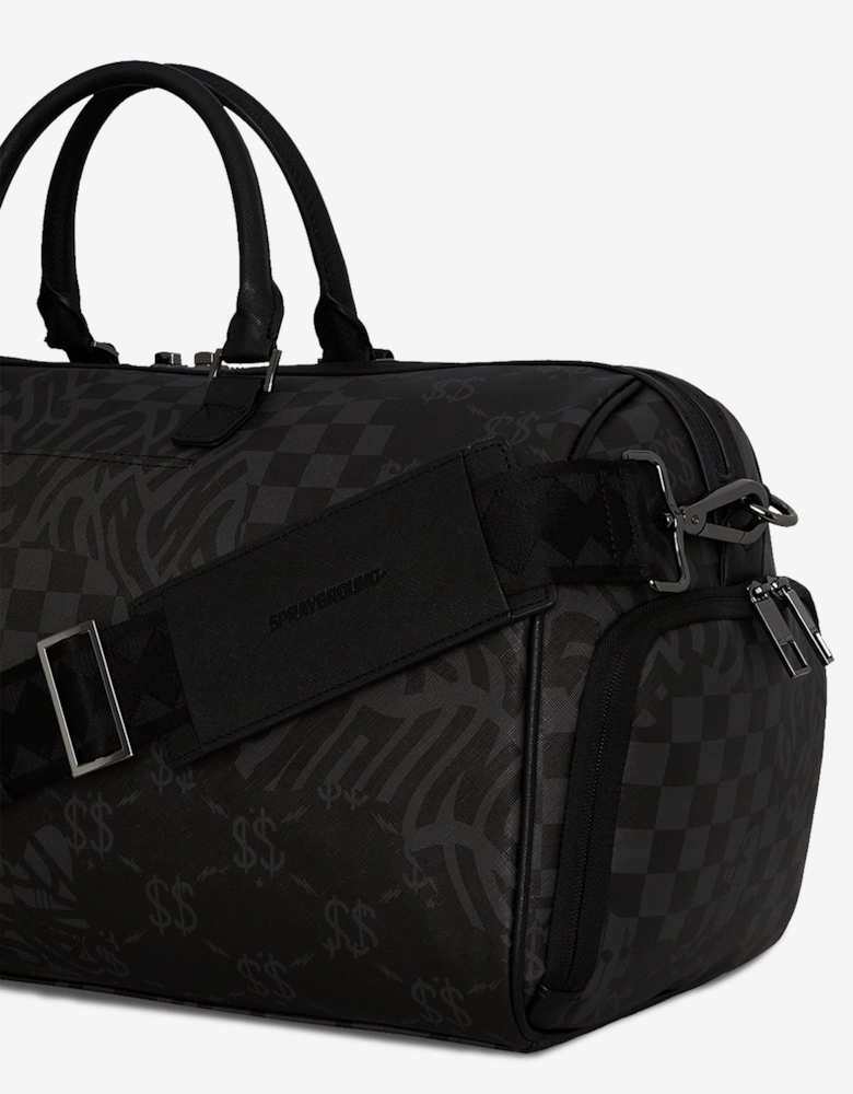 Kids 3AM Check Emperor Duffle Bag in Black (51cm)