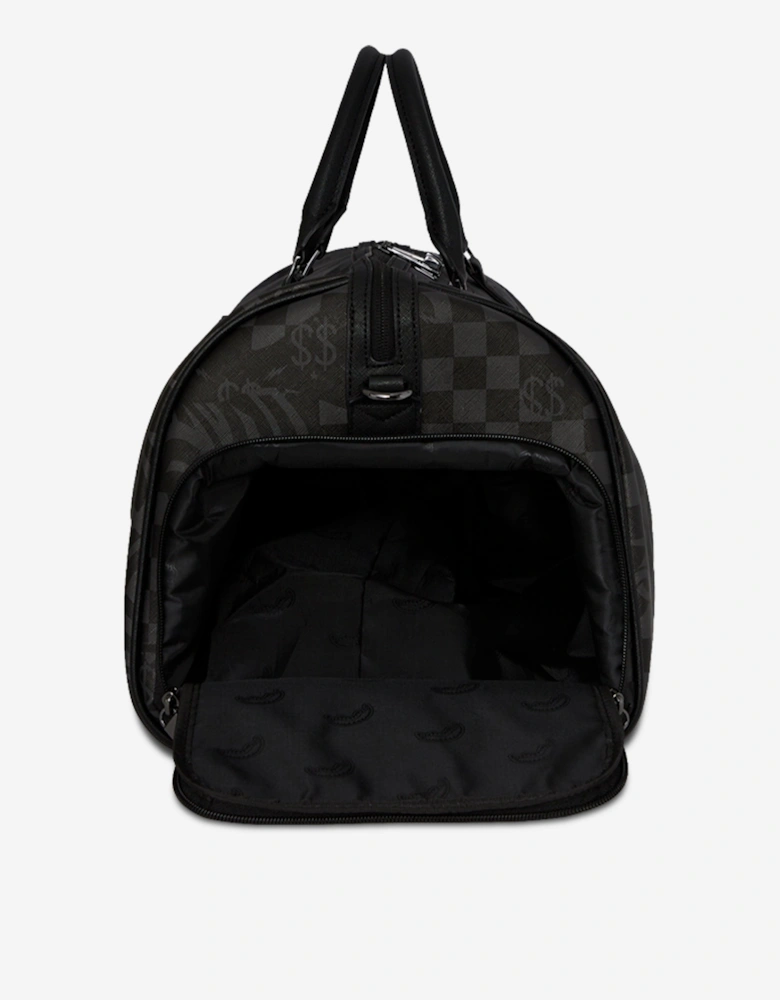 Kids 3AM Check Emperor Duffle Bag in Black (51cm)