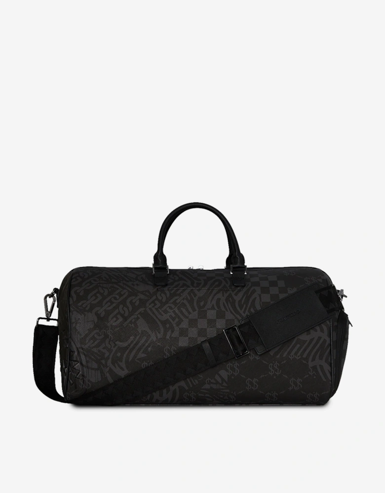Kids 3AM Check Emperor Duffle Bag in Black (51cm)