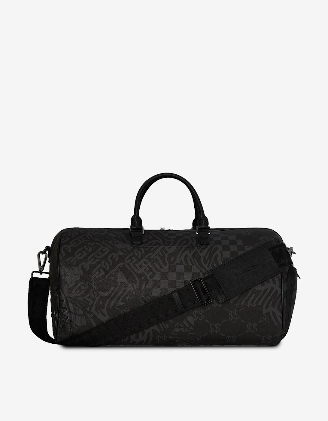 Kids 3AM Check Emperor Duffle Bag in Black (51cm)