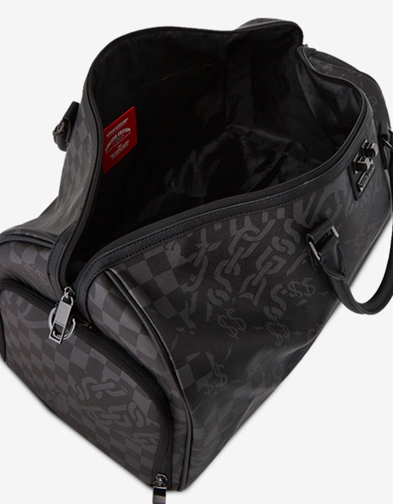 Kids 3AM Check Emperor Duffle Bag in Black (51cm)