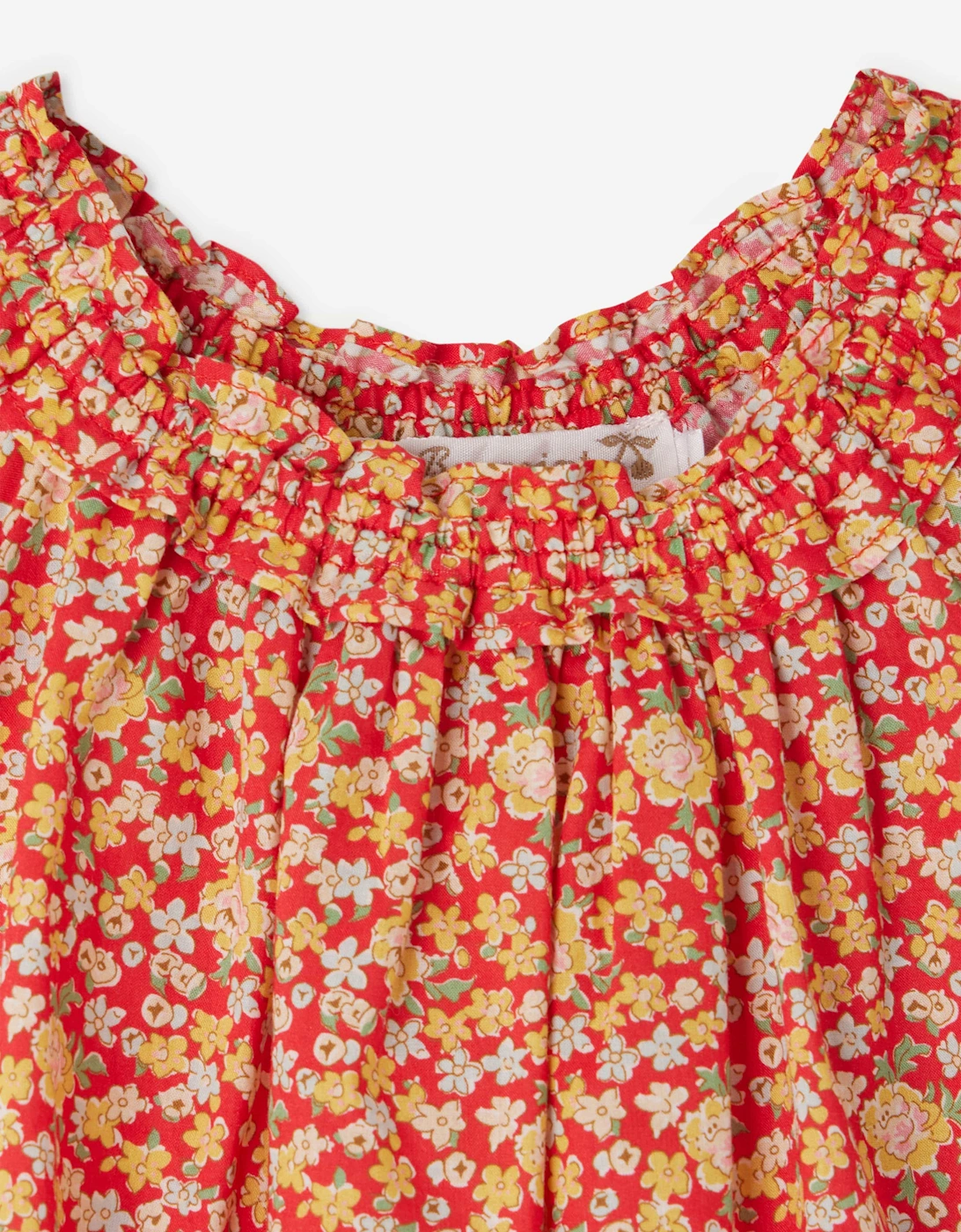 Baby Girls Goldina Dress in Red