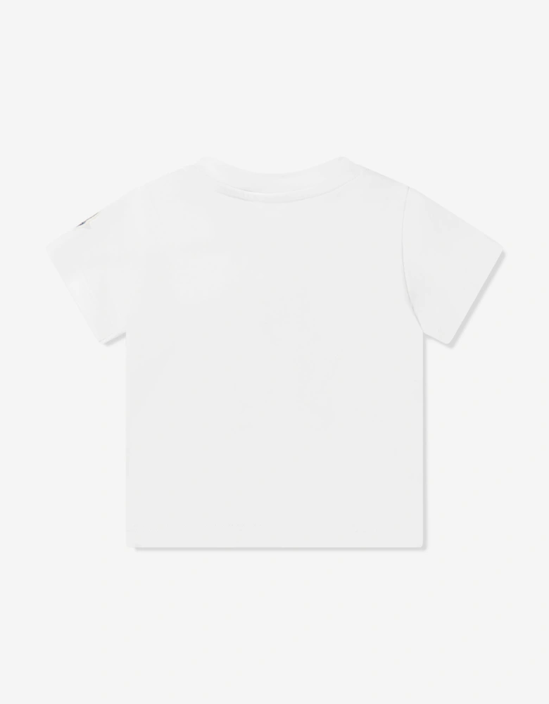 Enfant Baby Boys Duck Print T-Shirt in Ivory