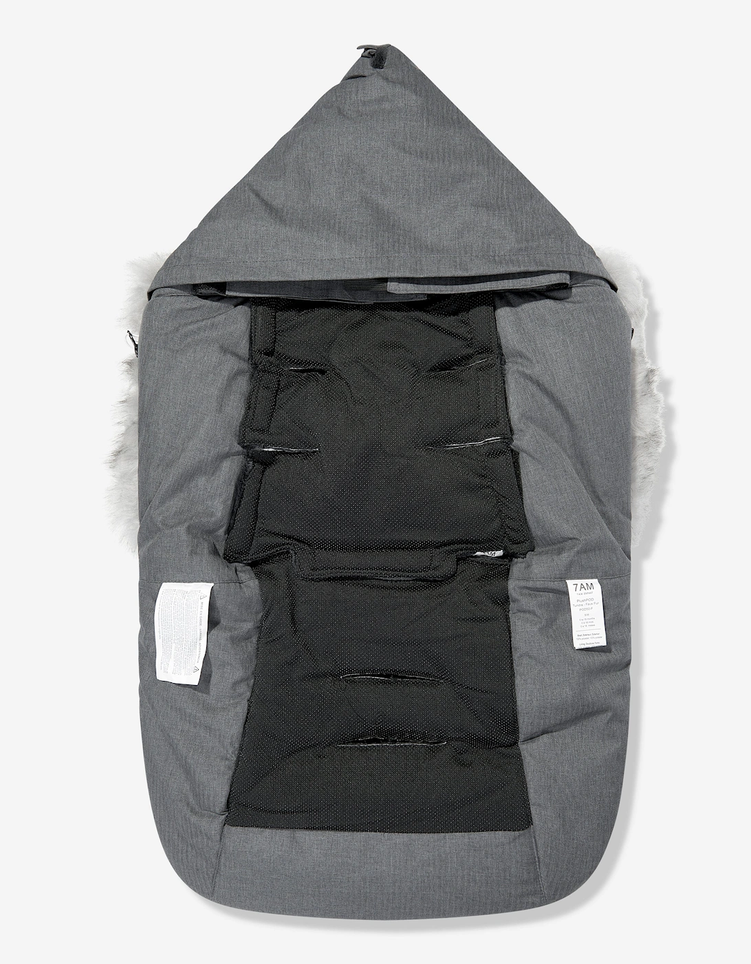 7AM Enfant Baby PlushPOD in Grey