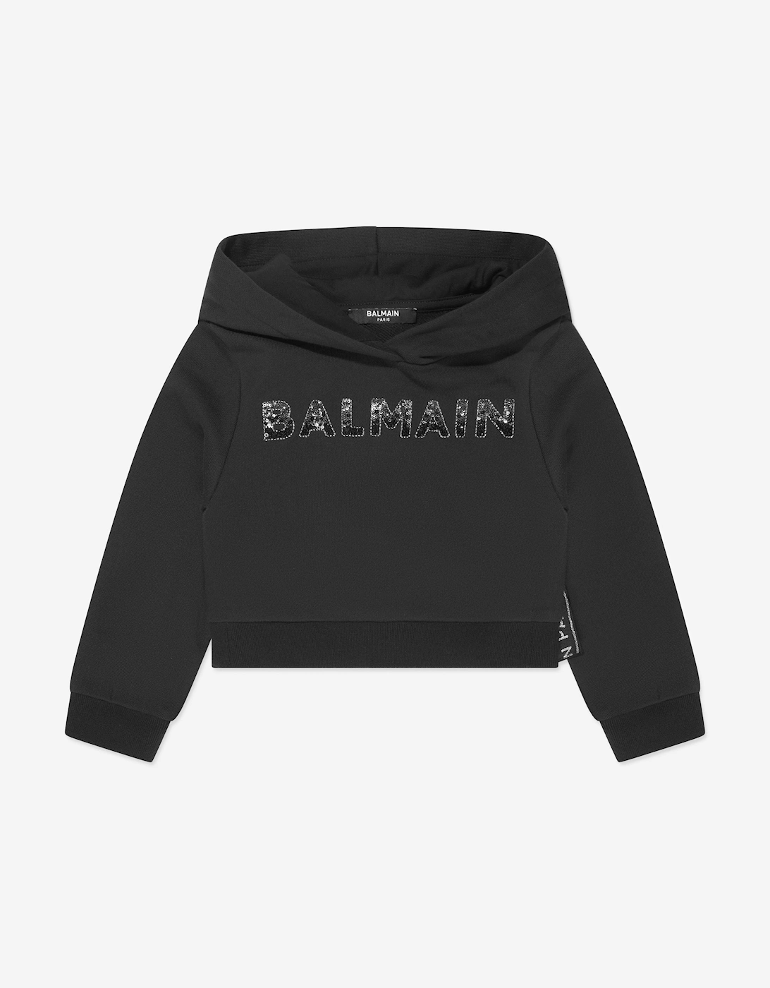 Girls Logo Hoodie in Black, 6 of 5