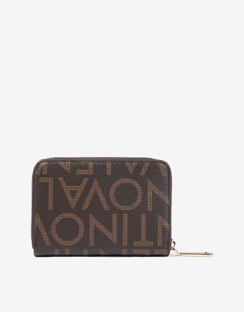 Regina Re Zip Around Wallet in Brown (13cm)