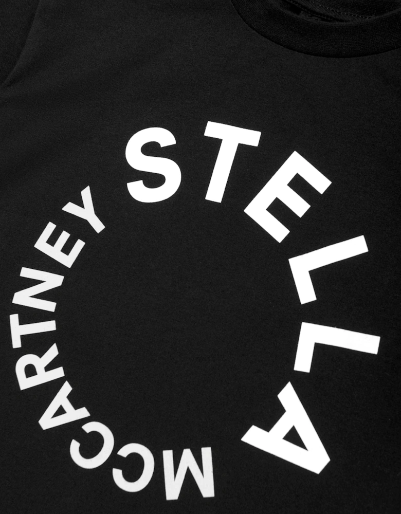 Boys Logo T-Shirt in Black