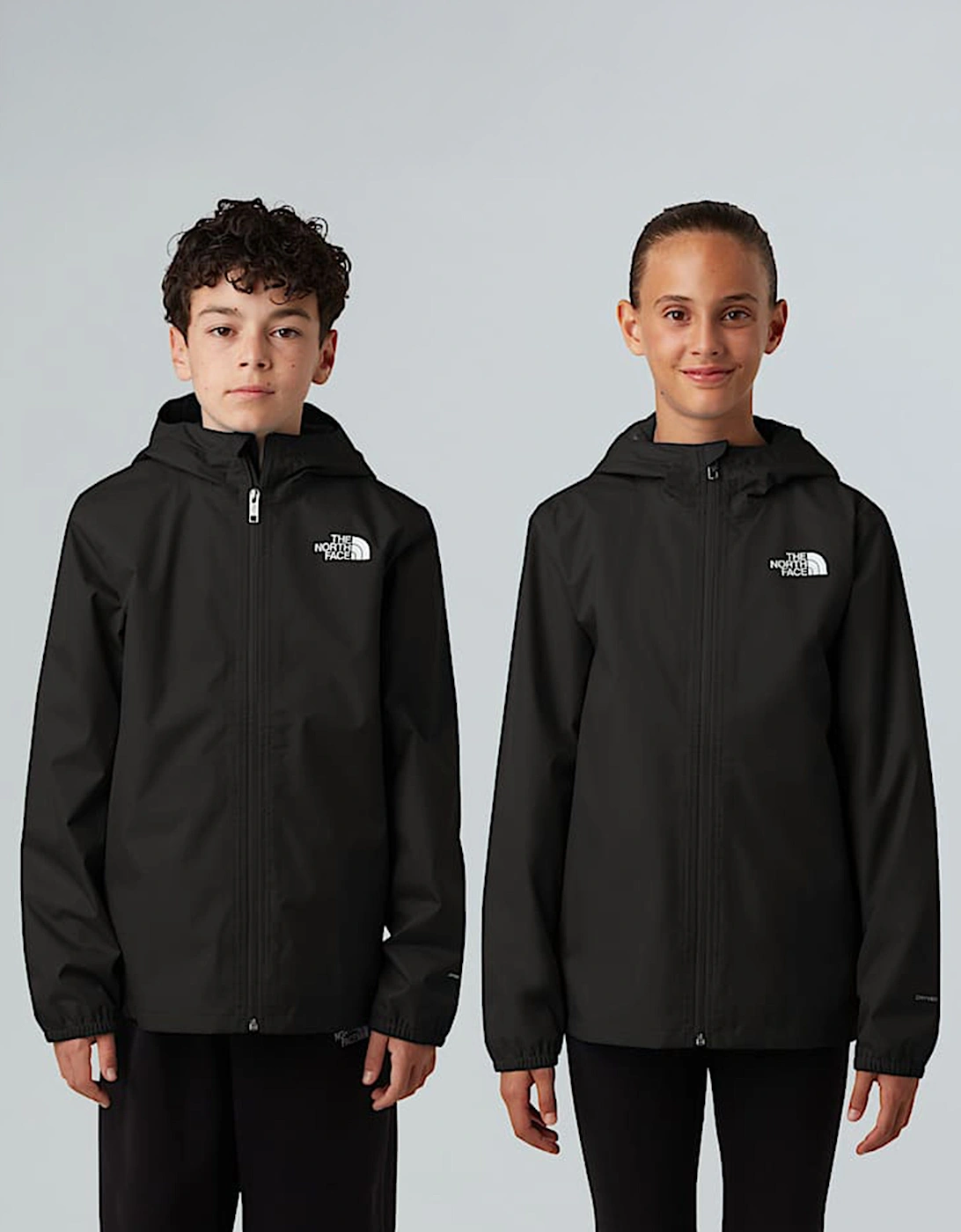 Kids Zipline Rain Jacket in Black