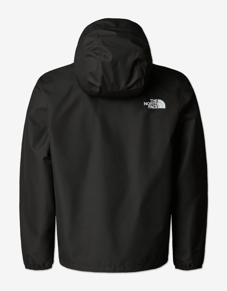Kids Zipline Rain Jacket in Black