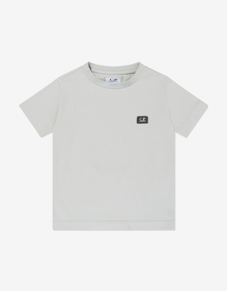 C.P. Company Boys Logo T-Shirt in Grey