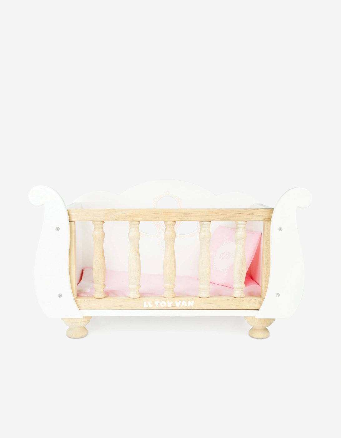 Dolls Wooden Cot (W:416 D:236 H:243mm), 5 of 4