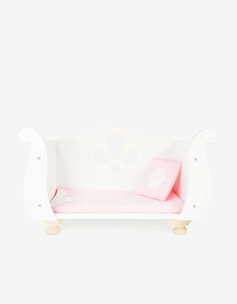 Dolls Wooden Cot (W:416 D:236 H:243mm)