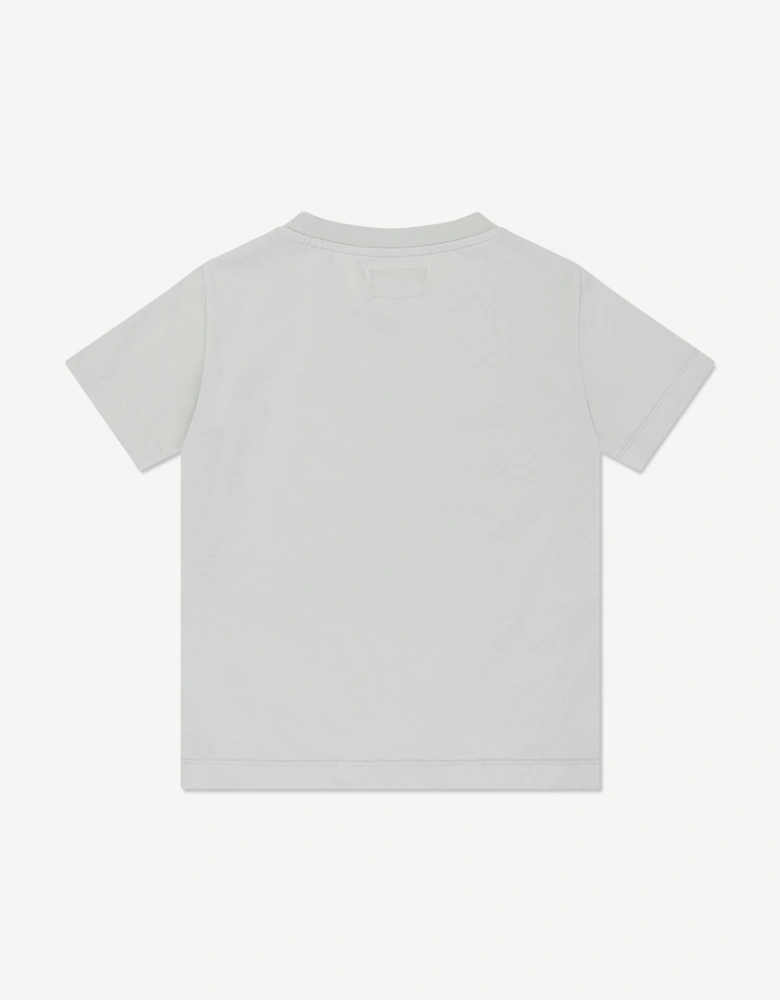 C.P. Company Boys Logo T-Shirt in Grey