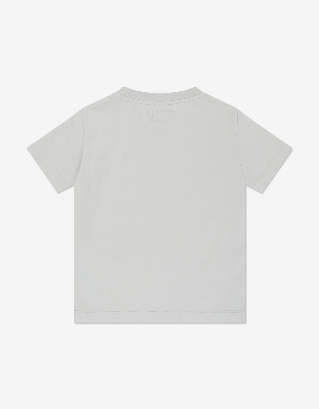 C.P. Company Boys Logo T-Shirt in Grey
