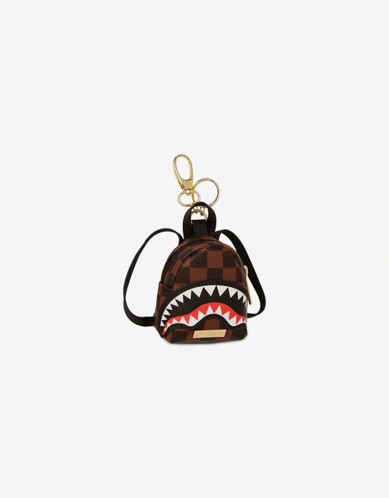 Kids Sawtooth Sharks In Paris Keychain in Brown (9cm)