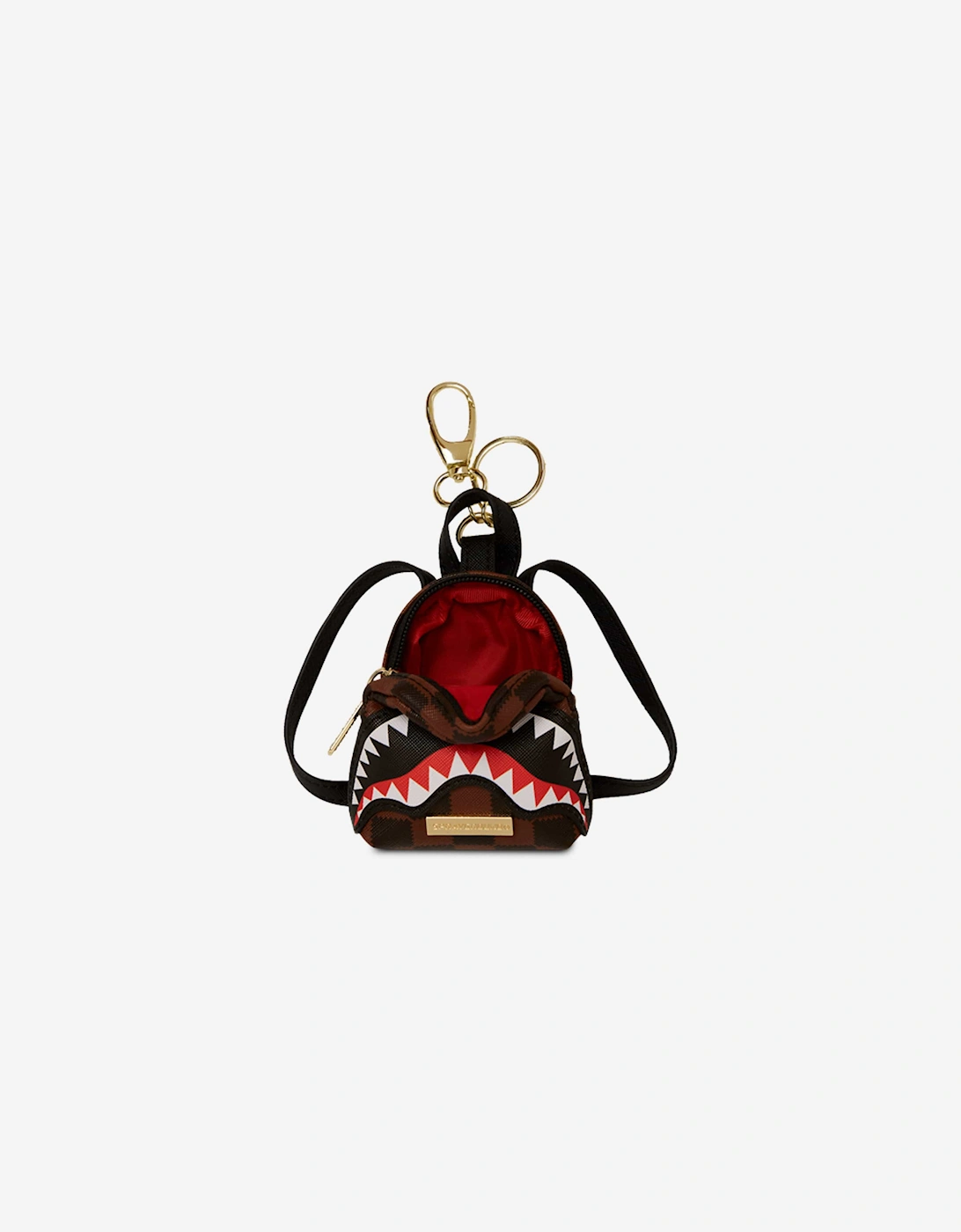 Kids Sawtooth Sharks In Paris Keychain in Brown (9cm)