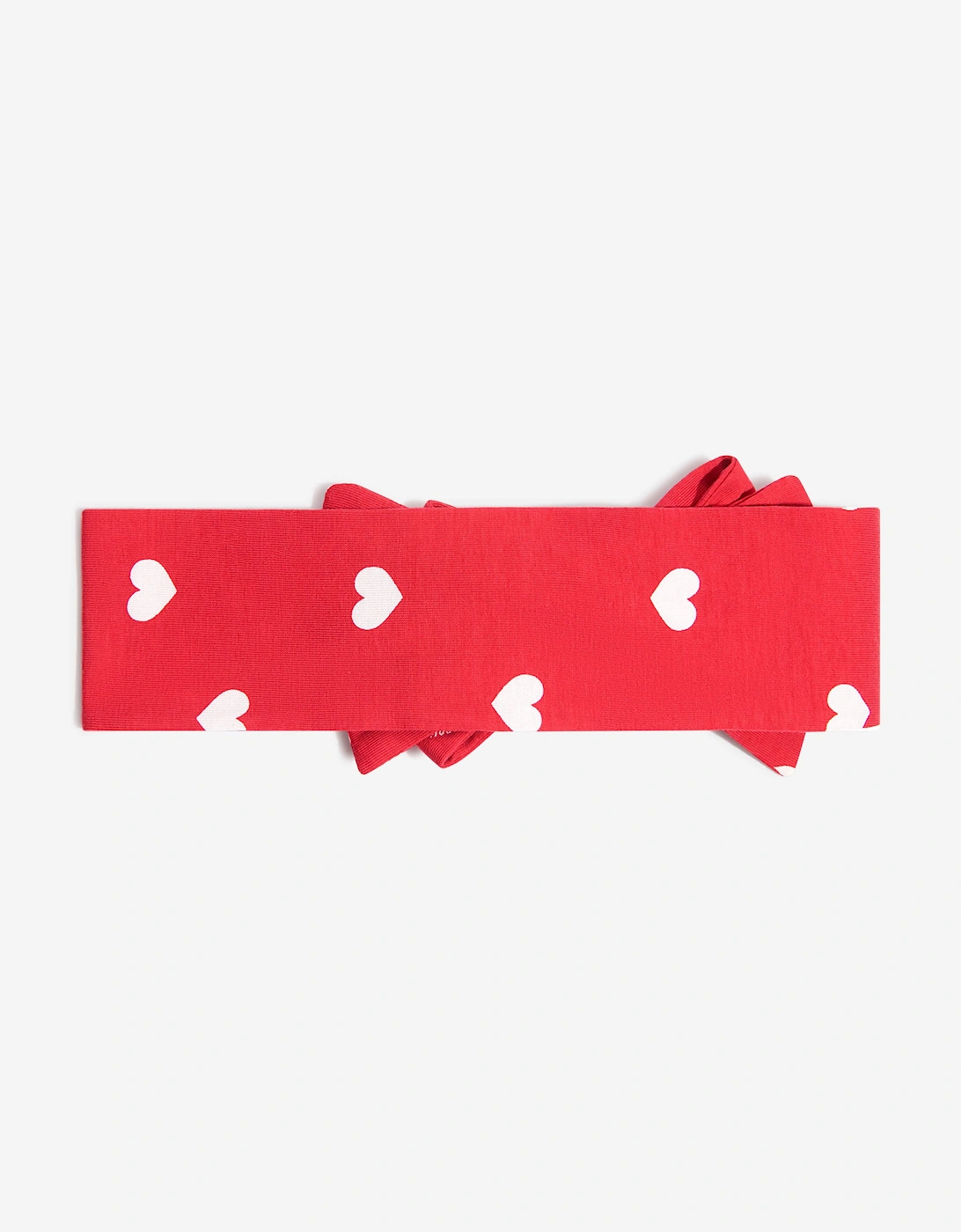 Girls Cotton Heart Print Headband