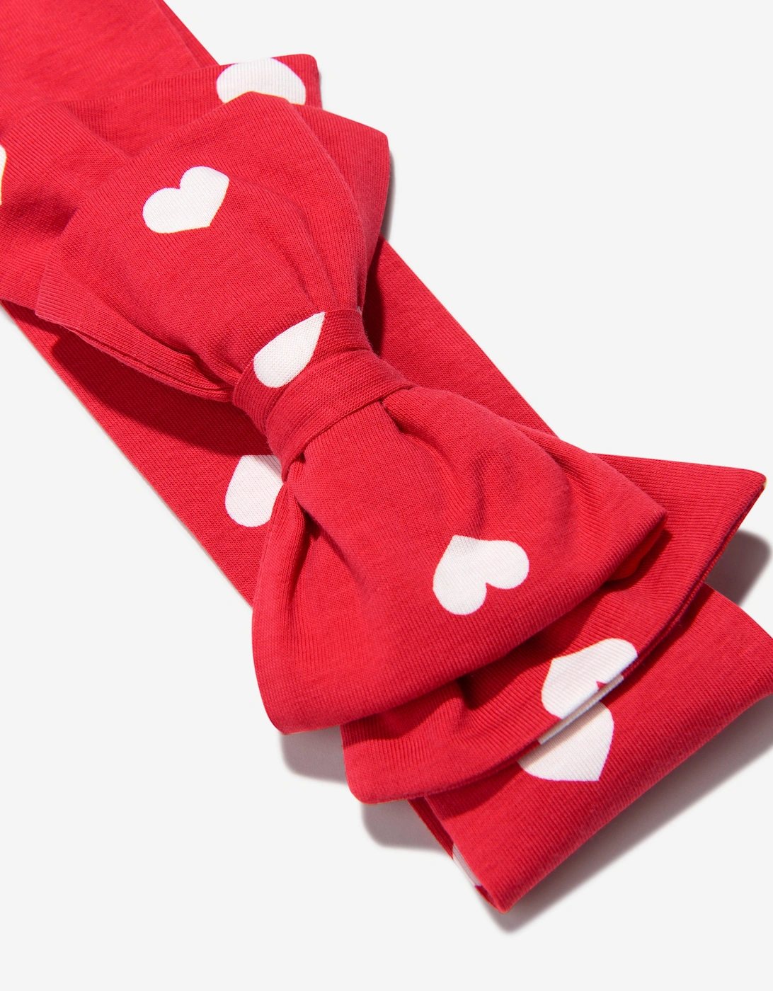 Girls Cotton Heart Print Headband
