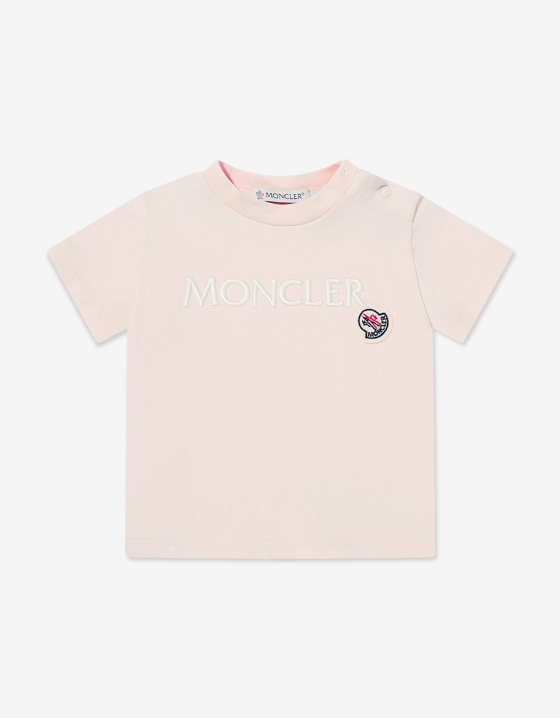 Baby Girls Logo T-Shirt in Pink, 5 of 4