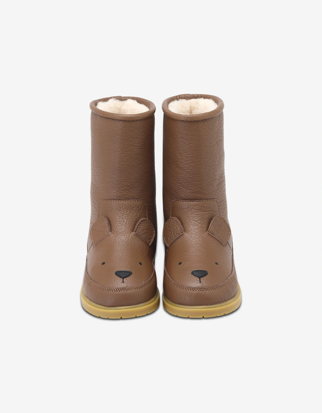 Kids Wadudu Classic Bear Boots in Brown