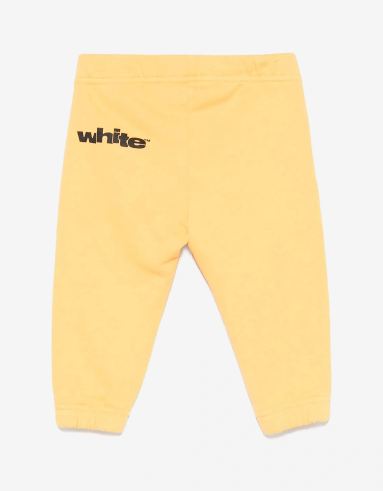 Baby Boys Type Graphic Joggers in Yellow