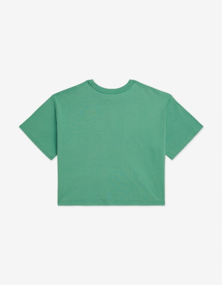 Girls Big Pony T-Shirt in Green