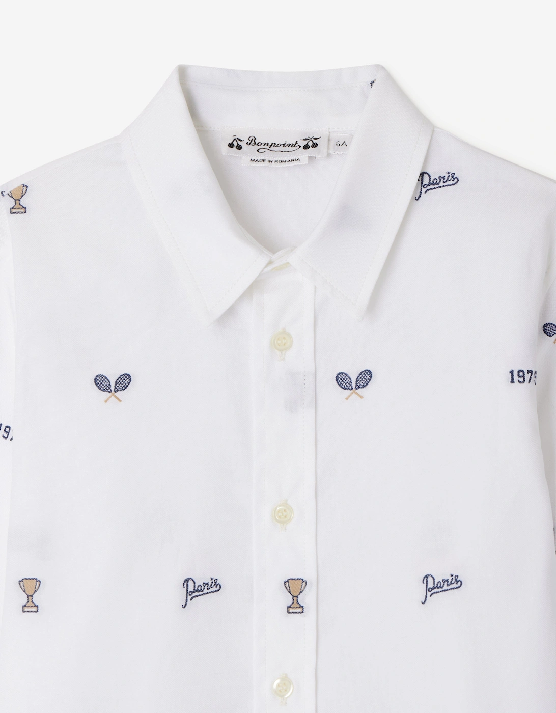 Boys Daho Shirt in Navy