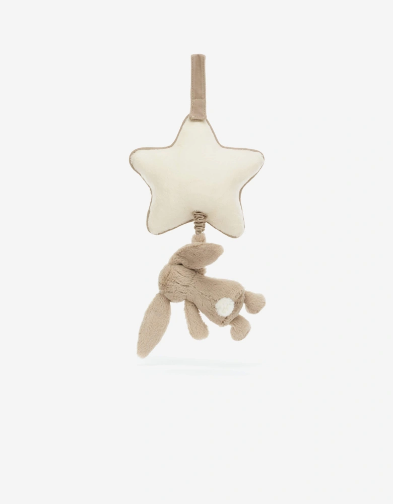 Bashful Beige Bunny Musical Pull in Beige (30 CM)