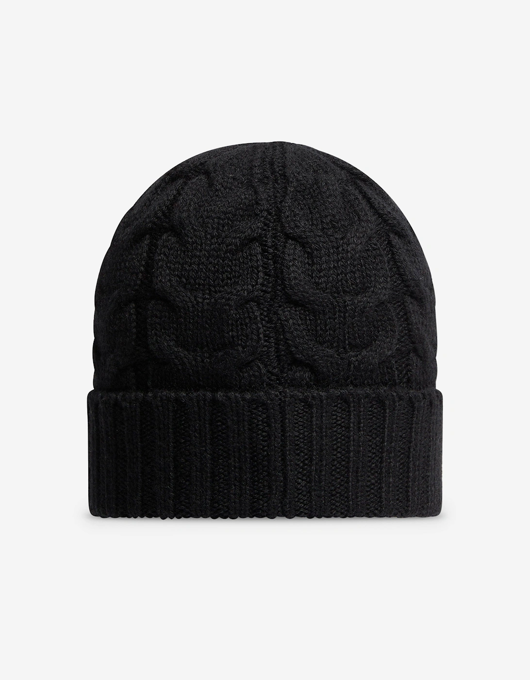 Enfant Boys Logo Beanie Hat in Black
