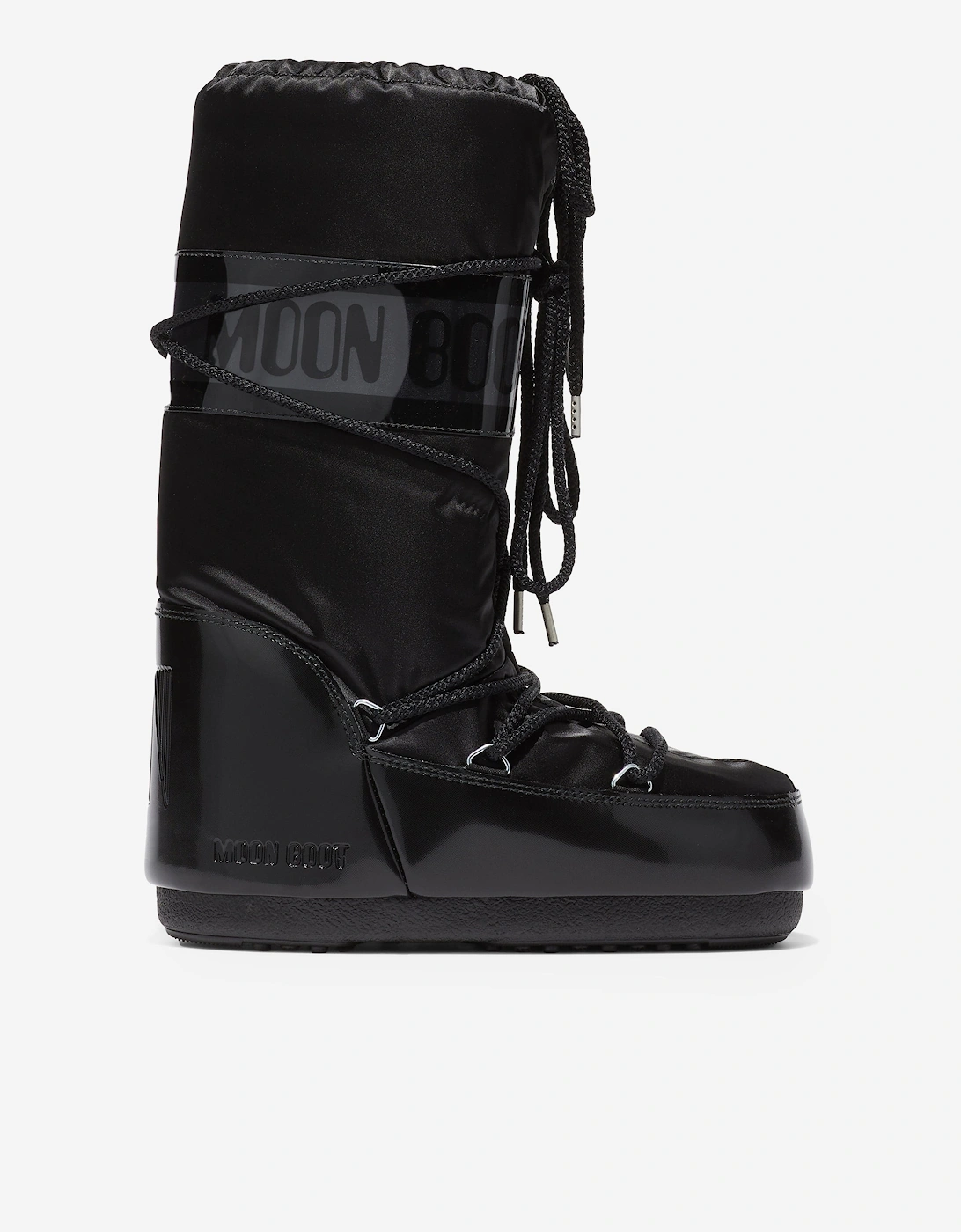 Moon Boot Kids Icon Glance Boots in Black, 5 of 4