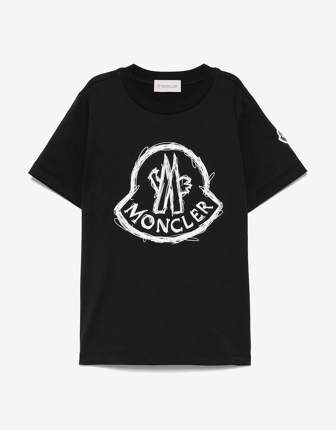 Boys Logo T-Shirt in Black, 5 of 4