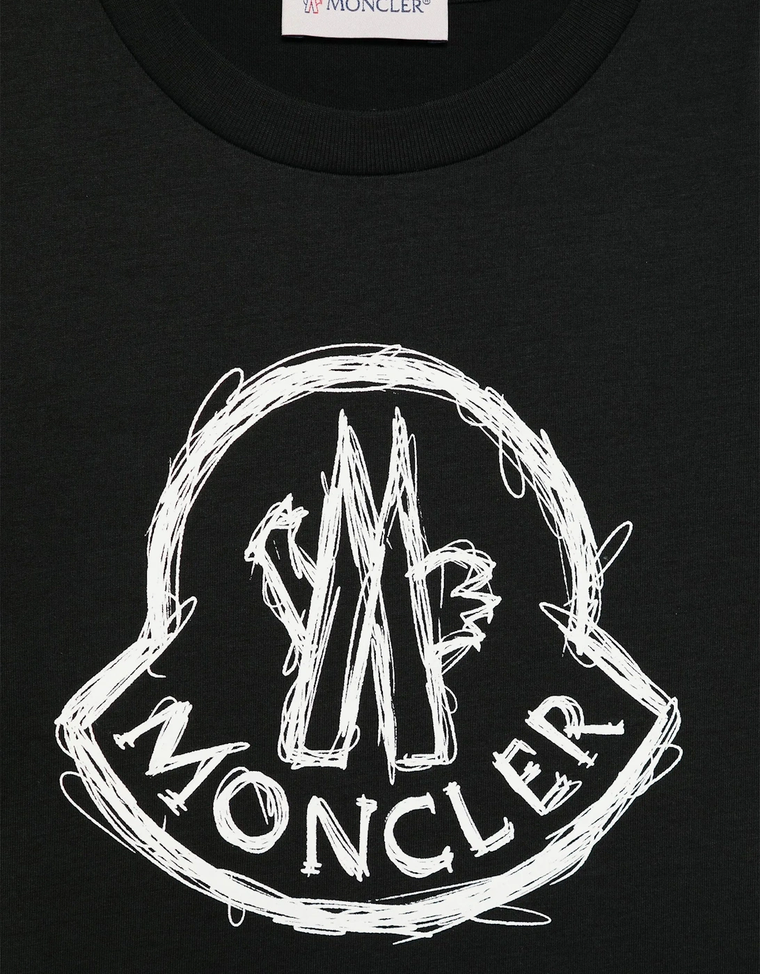 Boys Logo T-Shirt in Black
