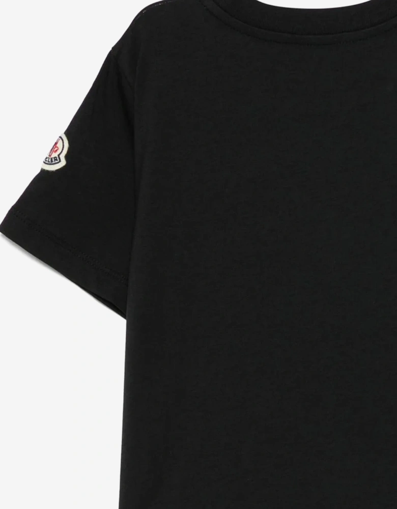 Boys Logo T-Shirt in Black