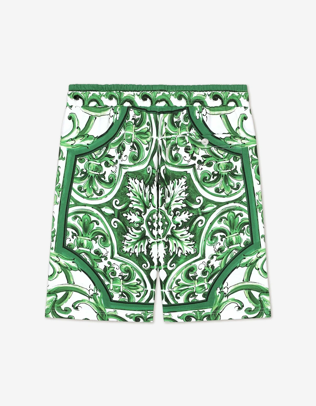 Boys Maiolica Bermuda Shorts in Green