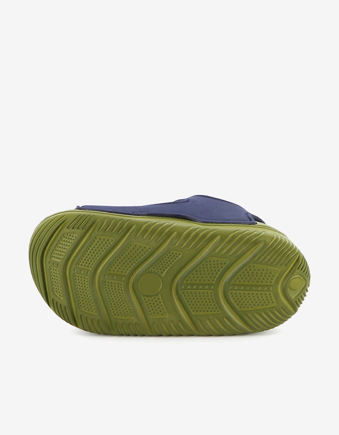 BOSS Boys Logo Sandals in Navy