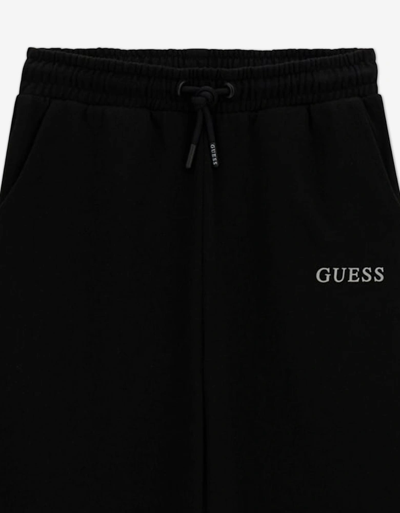 Girls Logo Joggers in Black