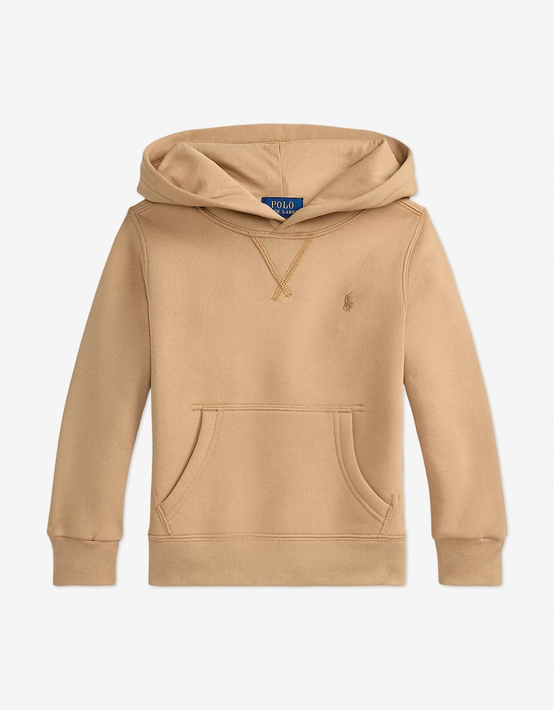 Boys Logo Hoodie in Beige, 6 of 5