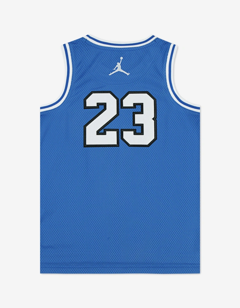 Kids Jordan 23 Jersey in Blue