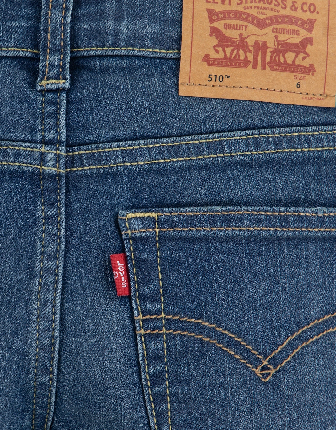 Boys 510 Skinny Fit Jeans in Blue