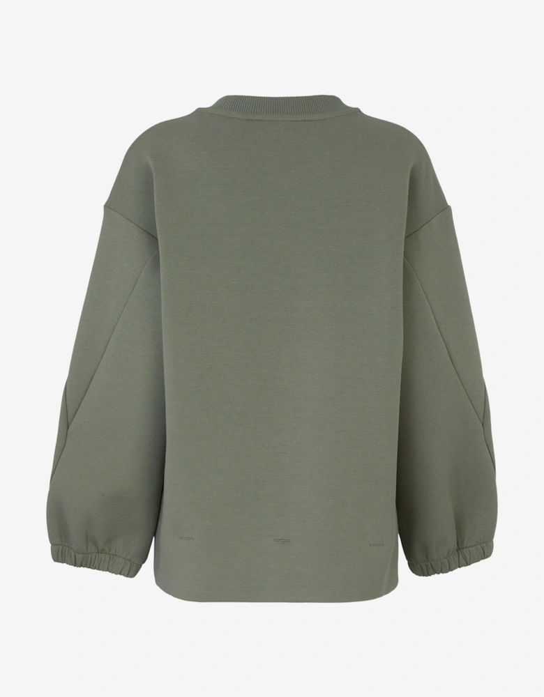 Boys Logo Sweatshirt in Green