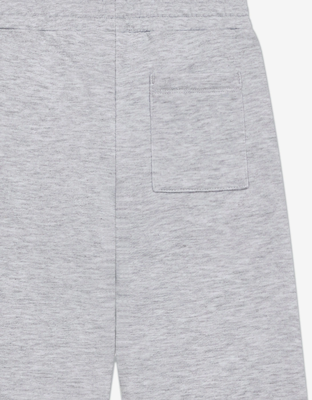 Kids Emblem Applique Joggers in Grey