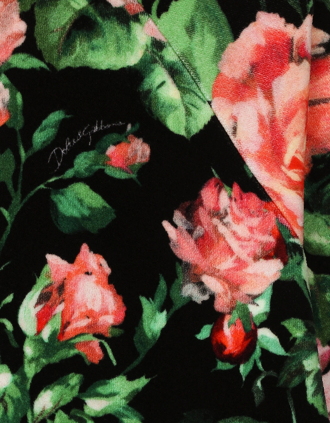 Girls Rose Zip Up Top in Multicolour