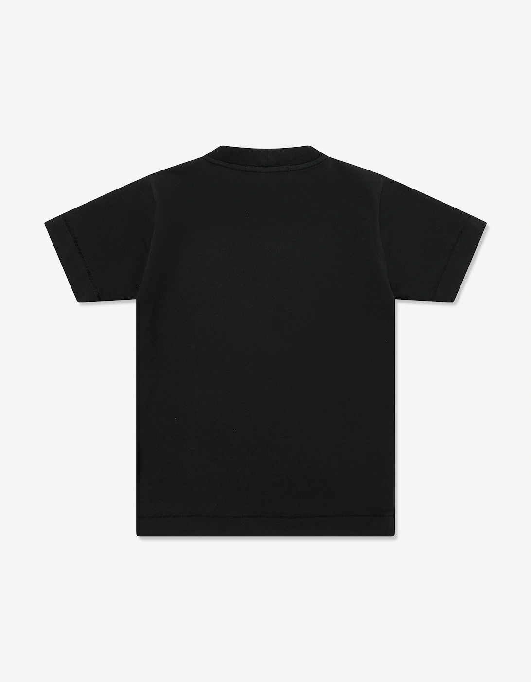 Boys Compass Logo T-Shirt in Black