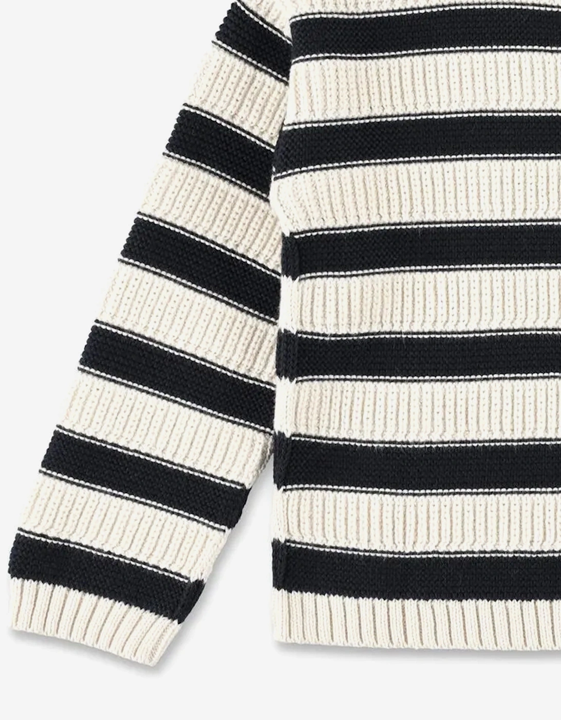 Girls Striped Ereni Jumper in Navy