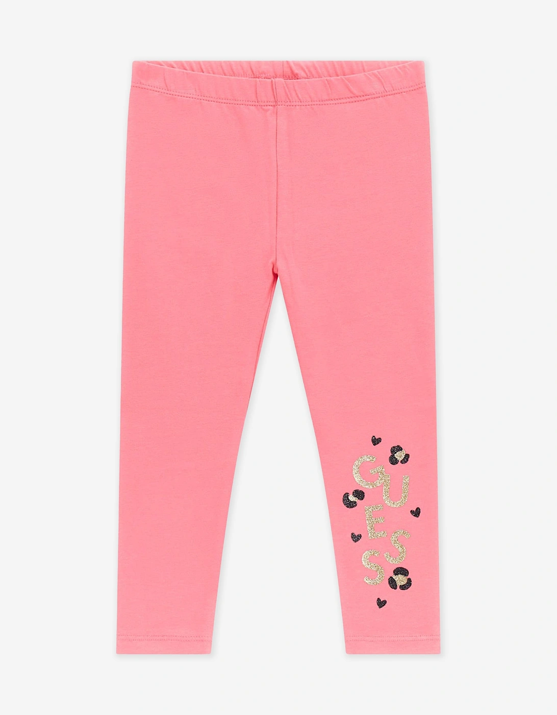 Girls Logo Leggings in Pink, 5 of 4