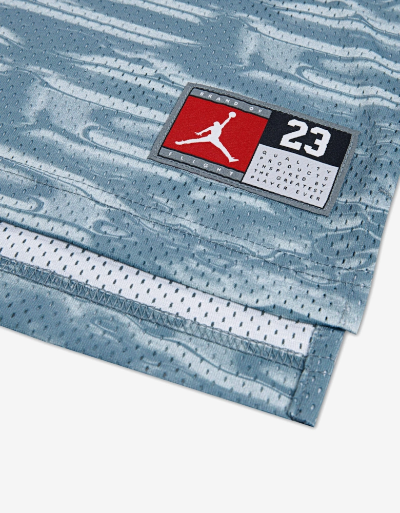 Kids Jordan 23 AOP Jersey in Blue