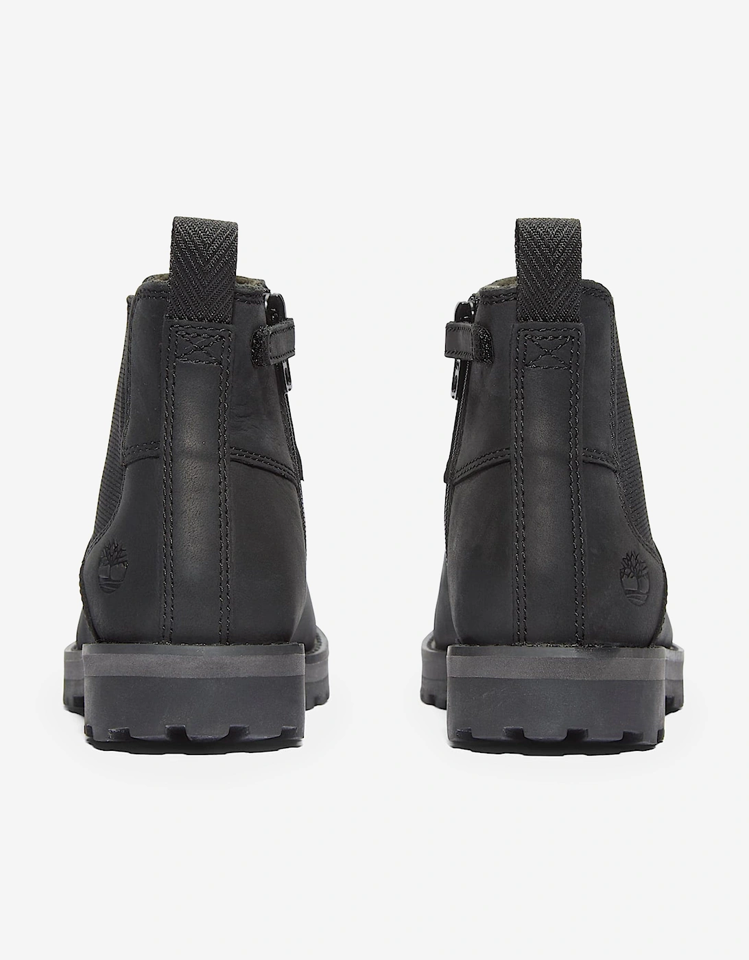 Kids Courma Mid Chelsea Boots in Black