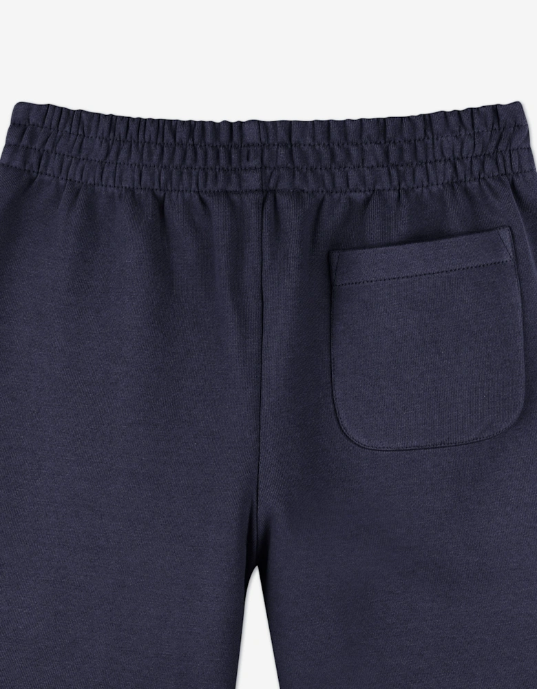 Boys Tiger Bermuda Shorts in Navy