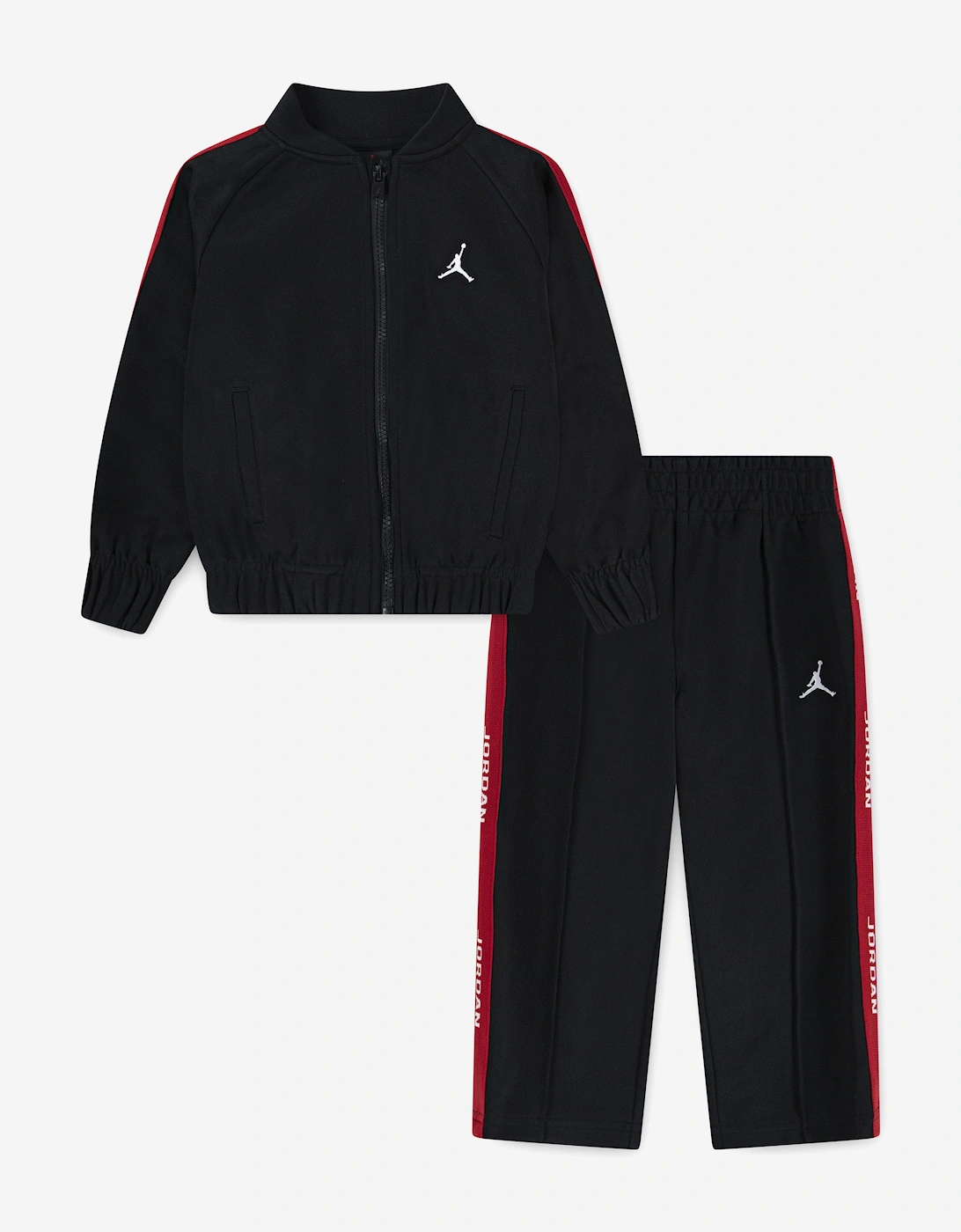 Nike Jordan Boy's Jordan Boys MJ Essential Tracksuit in Black - Size: 6 years/7 years