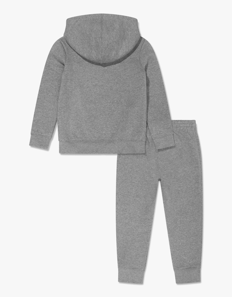 Jordan Boys MJ Brooklyn Fleece Tracksuit in Grey